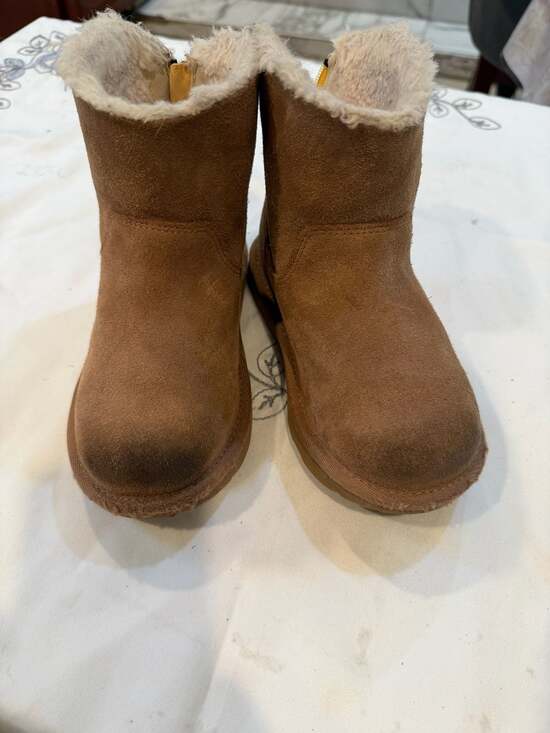 UGG Other - UGG Kids Classic Zip It Suede Boots